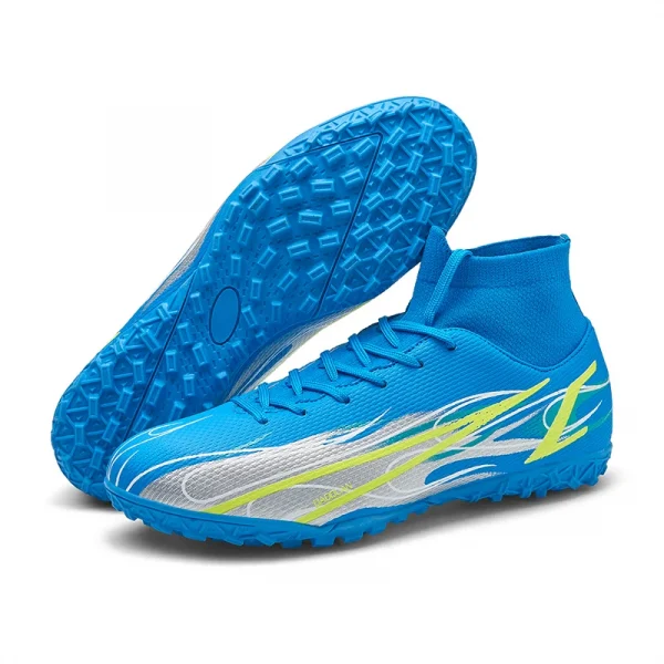 Fashionable Style Cheap Turf Sport Indoor Soccer Shoes Football Boots for Men - Image 6