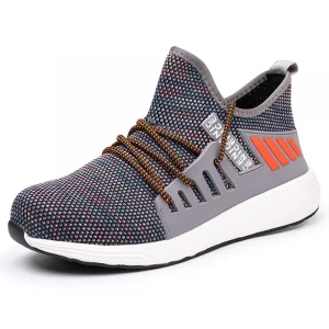 LIGHT BEARER Fashionable Light Weight Steel Toe Safety Shoes Sneakers for Men and Women Work