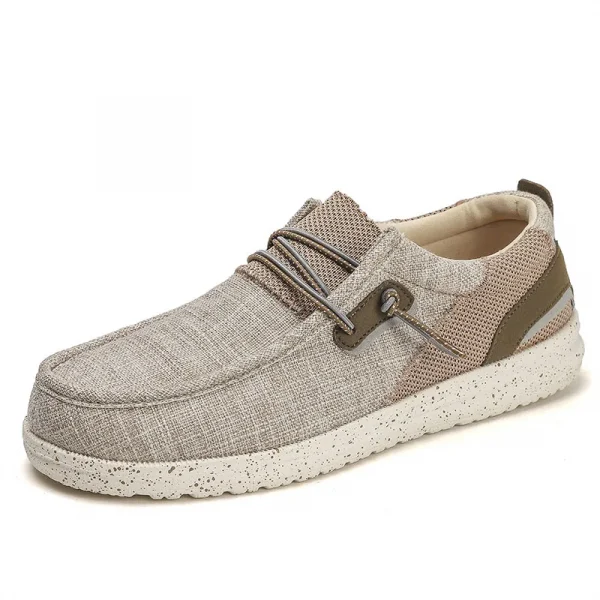 Fashion Hot Sale Wholesale Latest Canvas Cow Suede Sport Knit Casual Boat Flat Moccasin Lazy Driving Mens Womens Loafer Shoes - Image 6