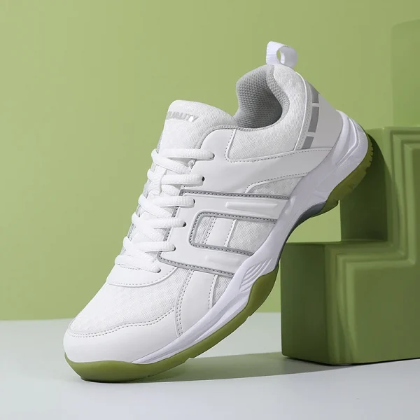 2025 Factory Custom Indoor Spring Sport Shoes Professional Lightweight Female Volleyball Shoes Woman Badminton Pickleball Shoes - Image 6