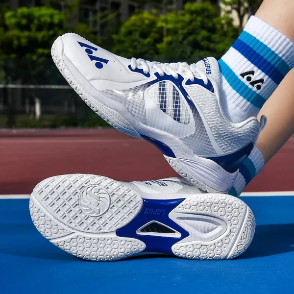 2025Outdoor Padel Shoes Summer Tennis Style Shoe Custom Mens Volleyball Badminton Shoes for Women - Image 3