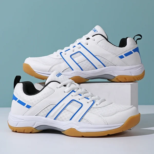 2025 Factory Custom Indoor Spring Sport Shoes Professional Lightweight Female Volleyball Shoes Woman Badminton Pickleball Shoes - Image 5