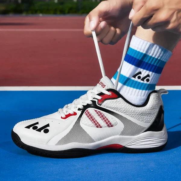 2025Outdoor Padel Shoes Summer Tennis Style Shoe Custom Mens Volleyball Badminton Shoes for Women - Image 2