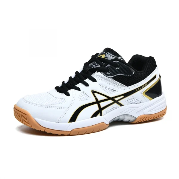 Wholesale  Padel Badminton Shoes Mesh PVC Breathe Volleyball Table Tennis Shoes Soft Sneakers Footwear in Stock for Men Retail - Image 6