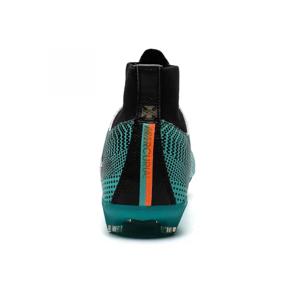 High Ankle Professional Long Nail Anti slip and Wear-resistant Training Fashion Football Sneakers Soccer Boots for Men - Image 4