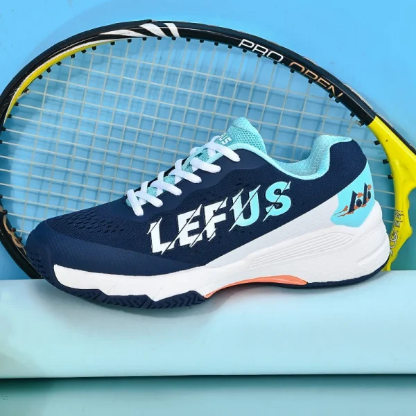 2025New Professional Badminton Shoes for Men and Women With Anti-slip Wear Breathable Tennis Volleyball Table Tennis Shoes - Image 5