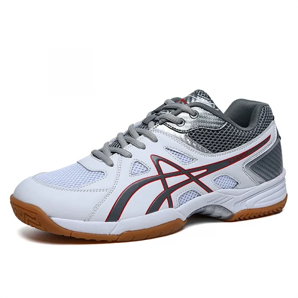 Wholesale  Padel Badminton Shoes Mesh PVC Breathe Volleyball Table Tennis Shoes Soft Sneakers Footwear in Stock for Men Retail - Image 2
