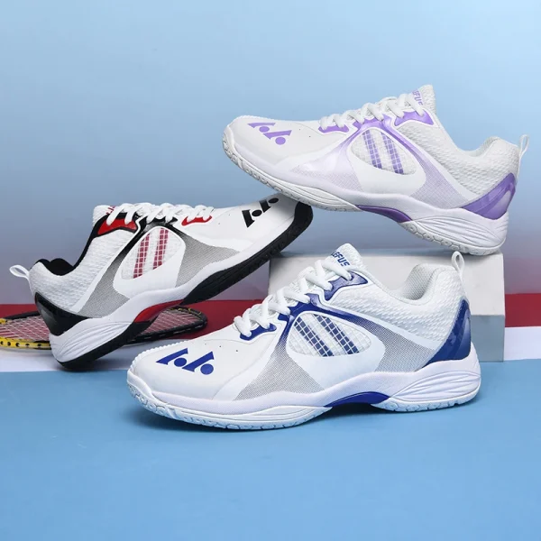 2025Outdoor Padel Shoes Summer Tennis Style Shoe Custom Mens Volleyball Badminton Shoes for Women - Image 4