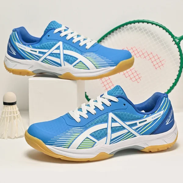 High Quality Men's Women's Outdoor Badminton Shoes Indoor Breathable Anti-skid Volleyball Sport Shoes Professional Padel Shoes - Image 4