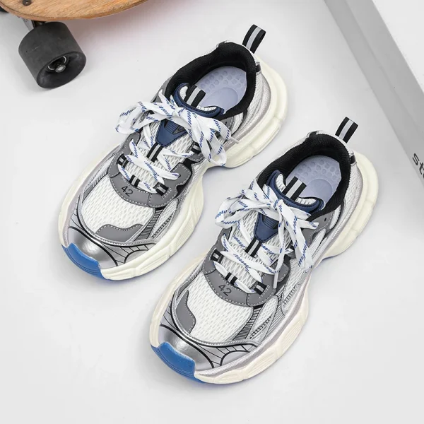 High Quality Designer Sport Shoes Women Casual Chunky Stylish Shoes  Latest Sneakers for Men - Image 3