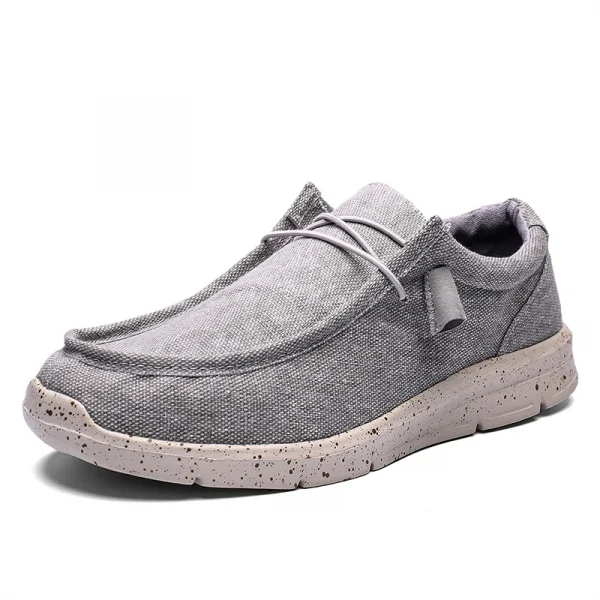 Wholesale Classic Size 48 Latest Casual Loafers Canvas Boat Shoes for Men - Image 2