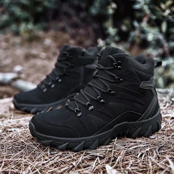 New Arrivals Trekking Climbing Sport Shoes Outdoor Hiking Combat Boots Work Safety Boots Men's Tactical Boots Desert Waterproof - Image 5