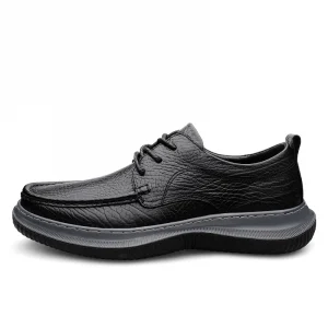 Models Best Sale Lofer Shoes for Men Boat Shoes Real Cow Leather Lace-up Business Casual Arch Support Quality Big 46