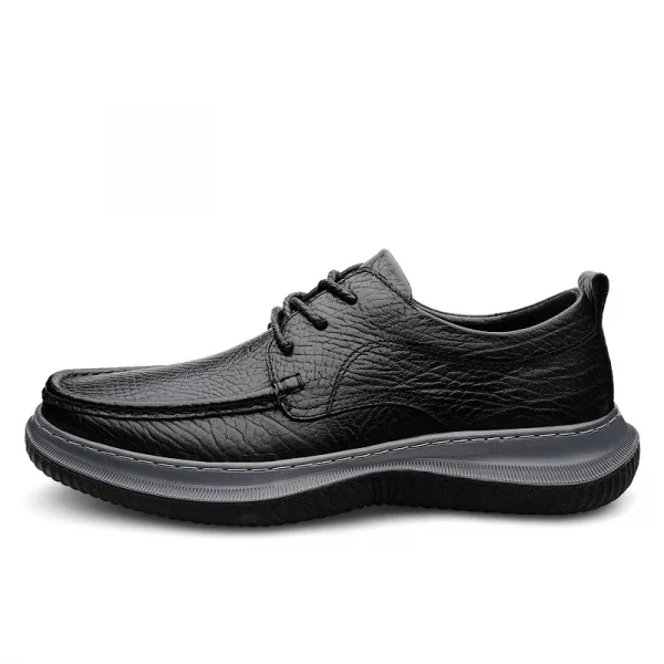 Models Best Sale Lofer Shoes for Men Boat Shoes Real Cow Leather Lace-up Business Casual Arch Support Quality Big 46