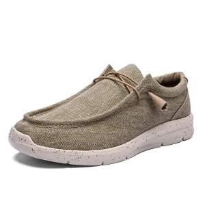 Wholesale Classic Size 48 Latest Casual Loafers Canvas Boat Shoes for Men