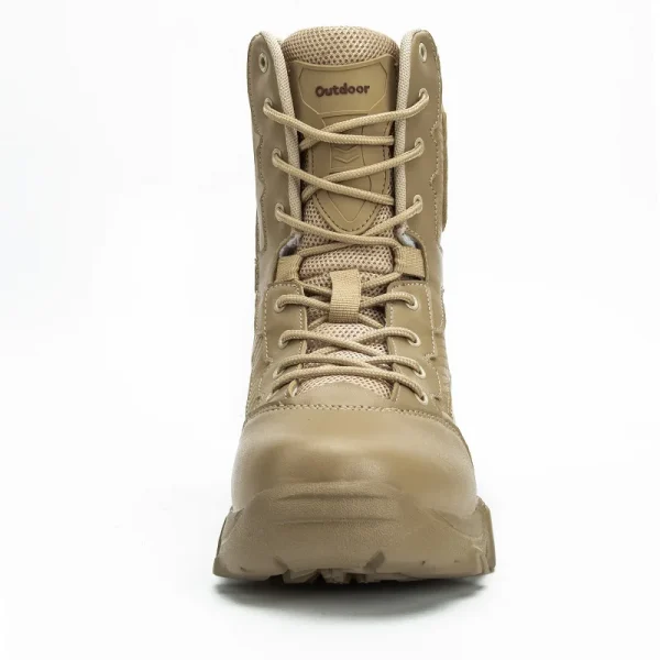 Waterproof Desert Boots High Top Outdoor Shoes Men's Tactical Boots for Men Size 40-47 - Image 2
