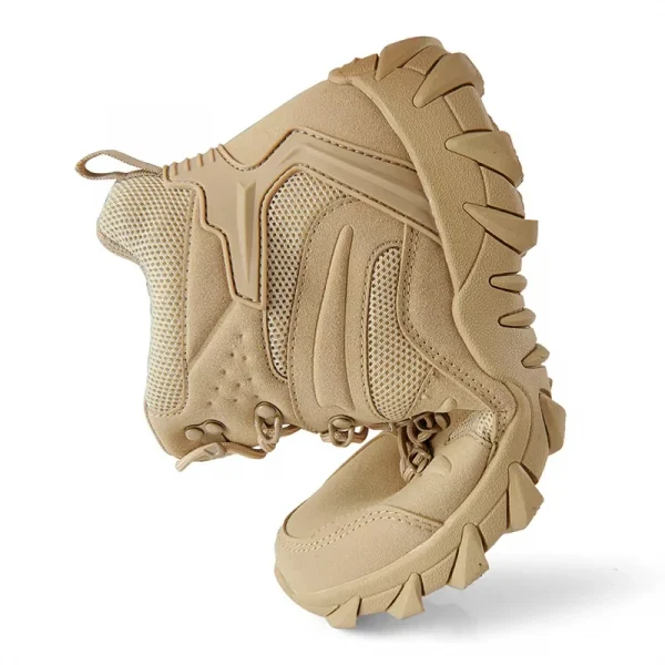 New Arrivals Trekking Climbing Sport Shoes Outdoor Hiking Combat Boots Work Safety Boots Men's Tactical Boots Desert Waterproof - Image 4