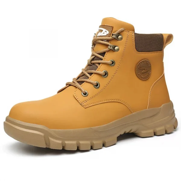 Cheap Price Wholesale Waterproof Desert Tooling Boots Climbing Hiking Steel Toe Safety Shoes for Men - Image 6