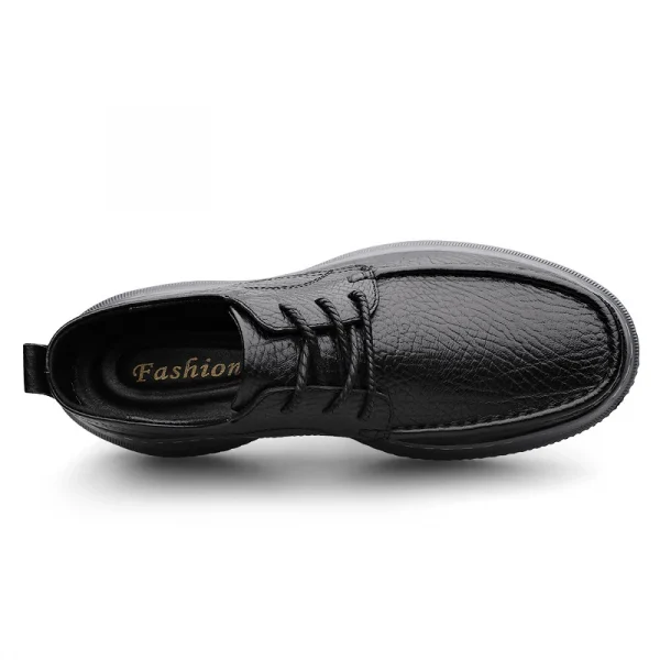 Models Best Sale Lofer Shoes for Men Boat Shoes Real Cow Leather Lace-up Business Casual Arch Support Quality Big 46 - Image 2