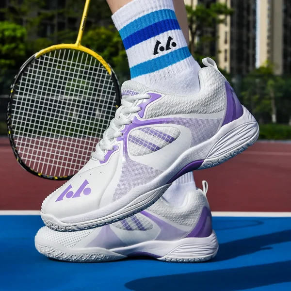2025Outdoor Padel Shoes Summer Tennis Style Shoe Custom Mens Volleyball Badminton Shoes for Women - Image 5