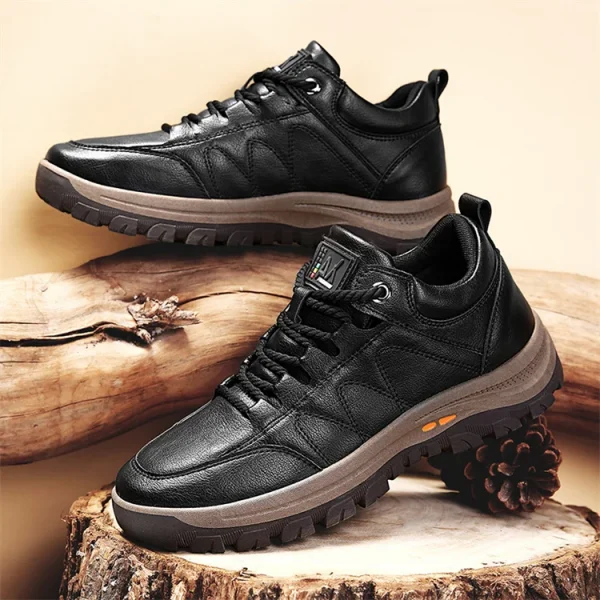 Wholesale Fashion Outdoor Climbing Sports Men's Western Waterproof  Ankle Platform Safety Boots