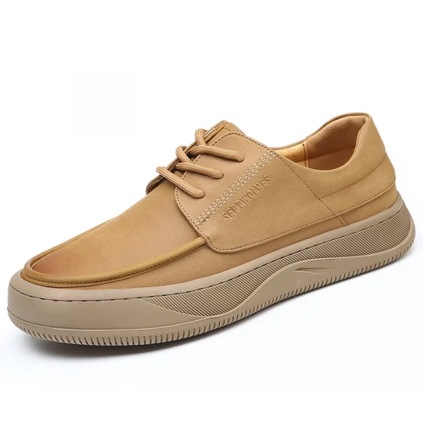 New 2025 Models Top Grade Cow Leather Casual Oxford Shoes for Men Fashion Italy Design Boat Shoe Sneaker Durable Best Quality - Image 6