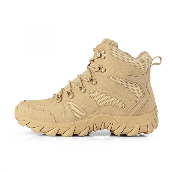 New Arrivals Trekking Climbing Sport Shoes Outdoor Hiking Combat Boots Work Safety Boots Men's Tactical Boots Desert Waterproof