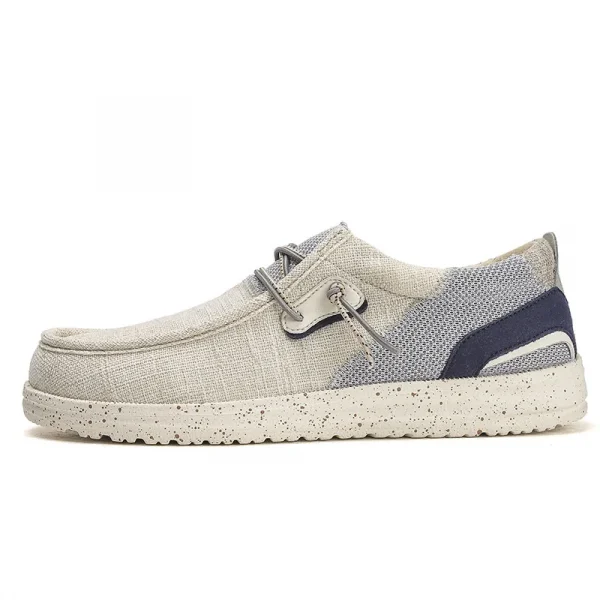 Fashion Hot Sale Wholesale Latest Canvas Cow Suede Sport Knit Casual Boat Flat Moccasin Lazy Driving Mens Womens Loafer Shoes - Image 5