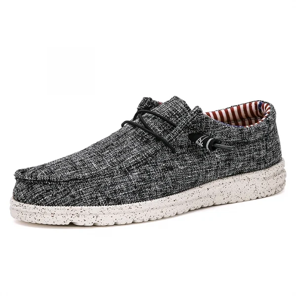 Classic Latest Customized Luxury Fashion Custom Canvas Retro Modern Sport Bowknot Lazy Knit Boat Flat Mens Womens Loafer Shoes - Image 6