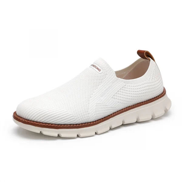 Wholesale Classic Latest Drop Shipping Trendy Classic Canvas Cow Suede Decoration Formal Boat Flat Lazy Mens Womens Loafer Shoes - Image 2
