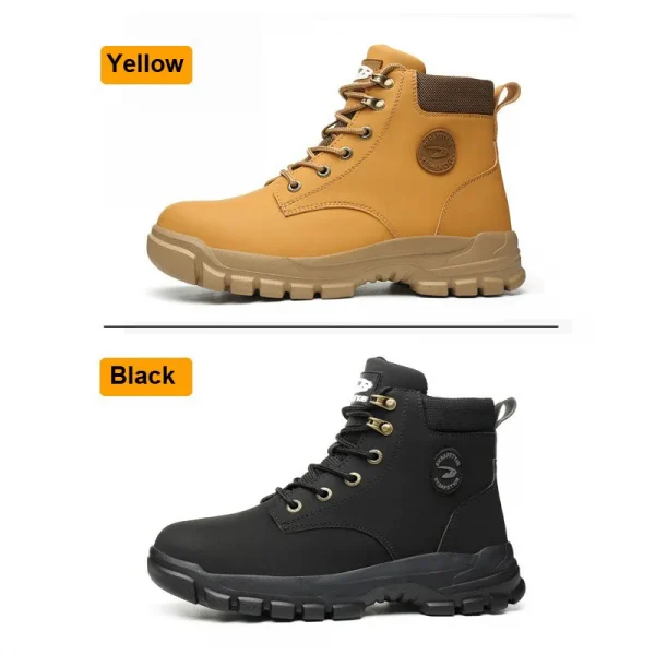 Cheap Price Wholesale Waterproof Desert Tooling Boots Climbing Hiking Steel Toe Safety Shoes for Men - Image 3