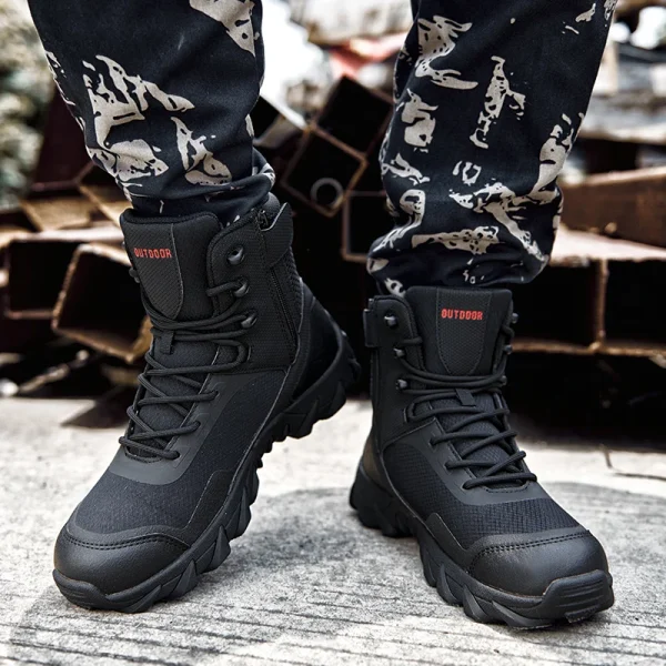 Greatshoes Custom Desert Storm Boots,Hunting Boots Mens Summer Outdoor Boots,Waterproof Hiking Shoes Men Outdoor Boots - Image 4