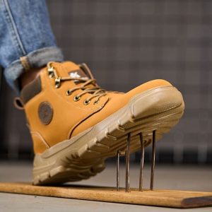 Cheap Price Wholesale Waterproof Desert Tooling Boots Climbing Hiking Steel Toe Safety Shoes for Men