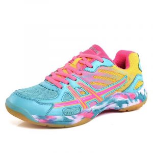 Colorful Adult Running Shoes Indoor Gym Cross Training Sneakers Breathable Volleyball Badminton Tennis Shoes
